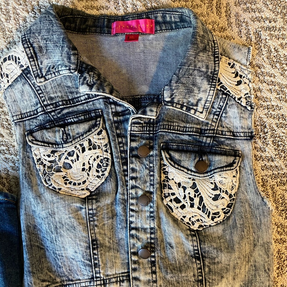 Denim vest